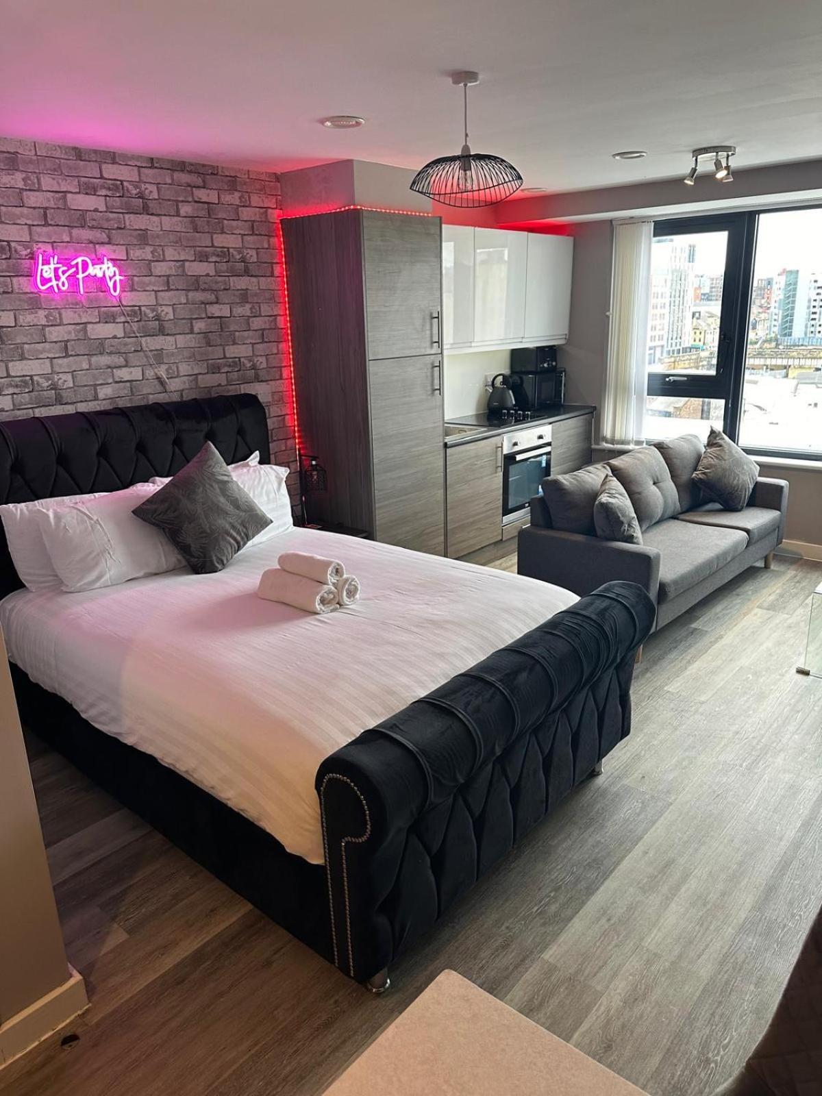 Stunning City View Studio Apartamento Liverpool Exterior foto